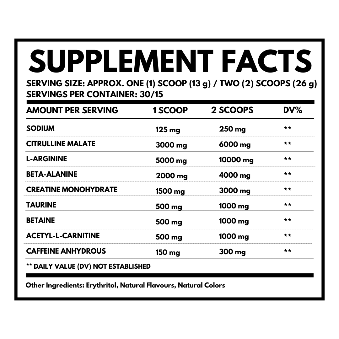 GORILLA PRE-WORKOUT