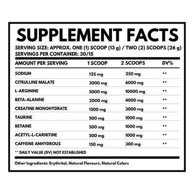 GORILLA PRE-WORKOUT