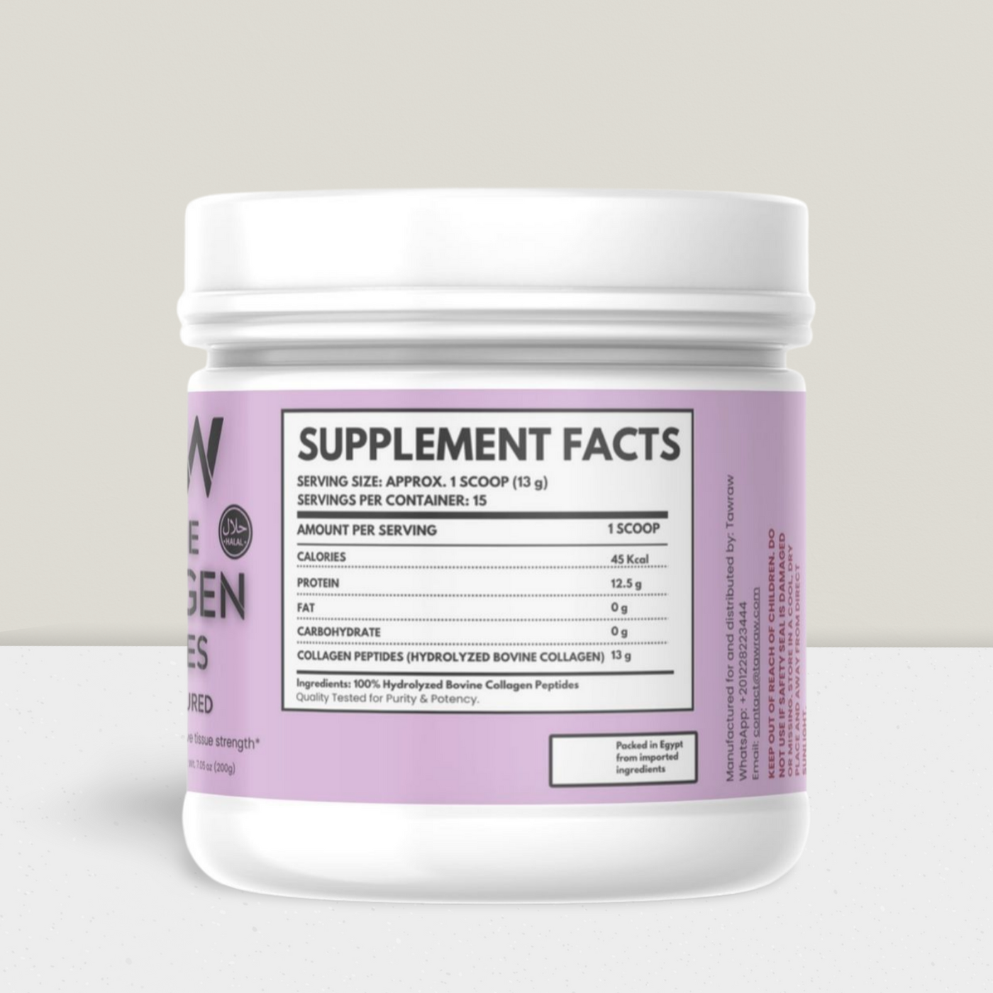 BOVINE COLLAGEN PEPTIDES