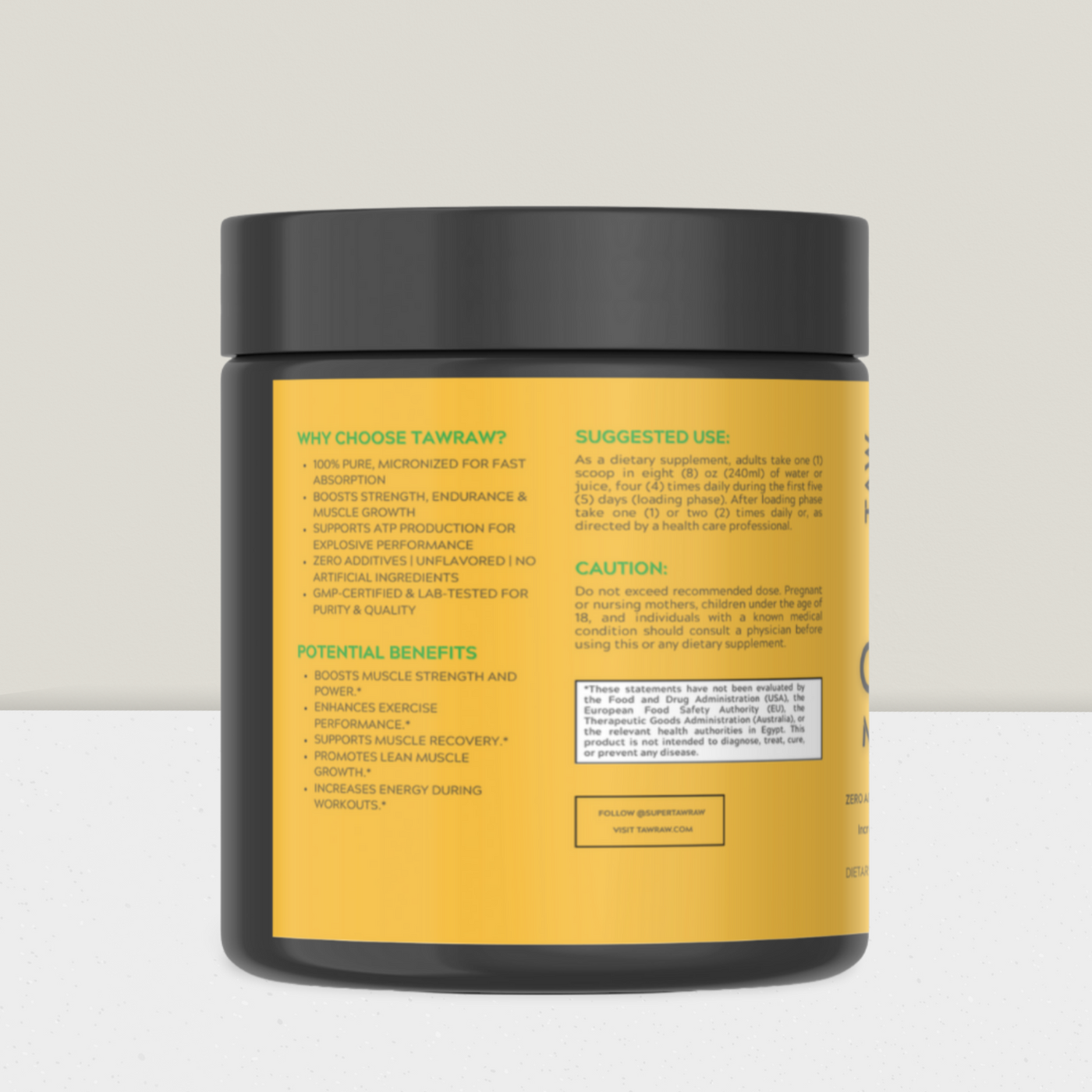 PREMIUM CREATINE MONOHYDRATE