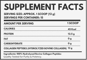 BOVINE COLLAGEN PEPTIDES