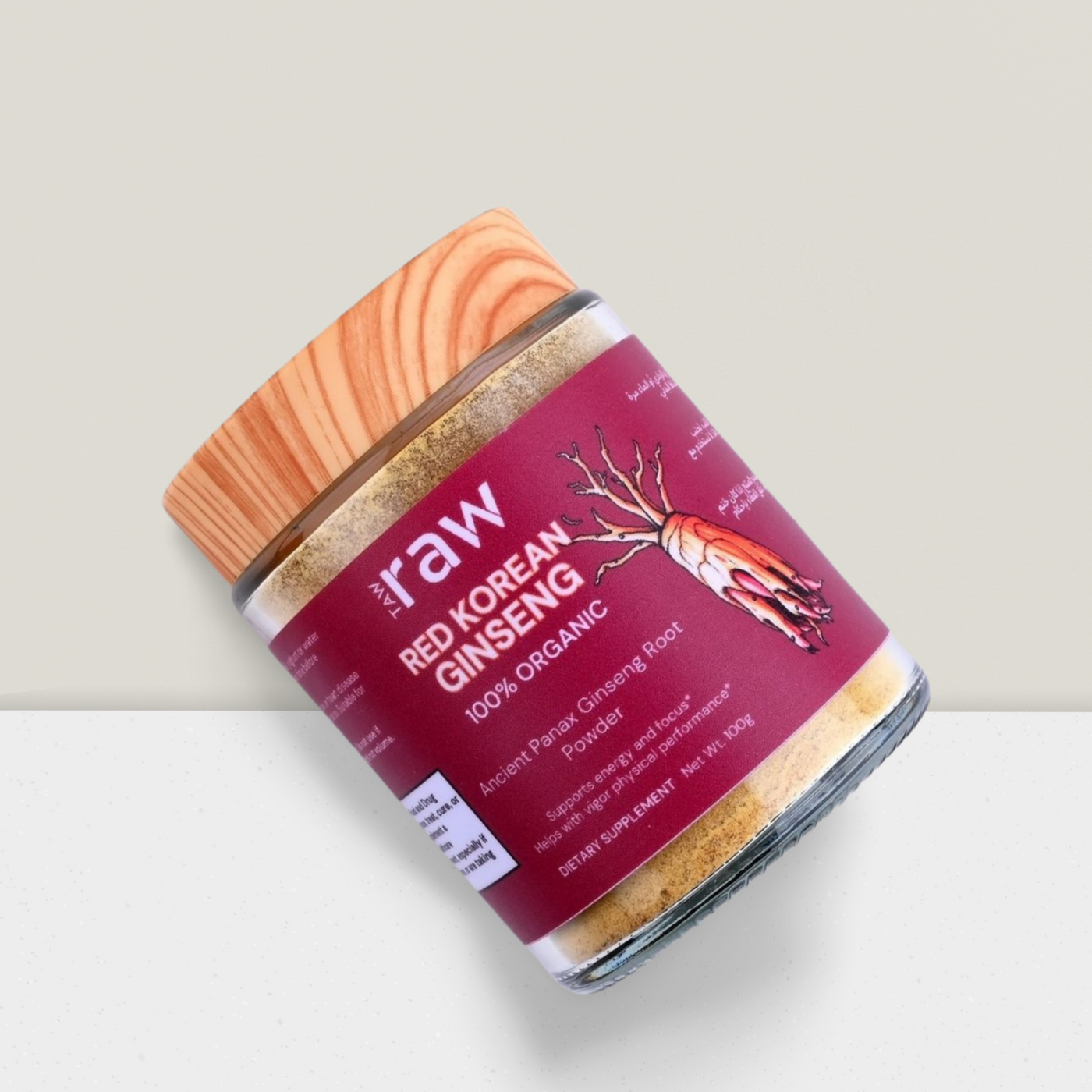 ORGANIC RED KOREAN GINSENG