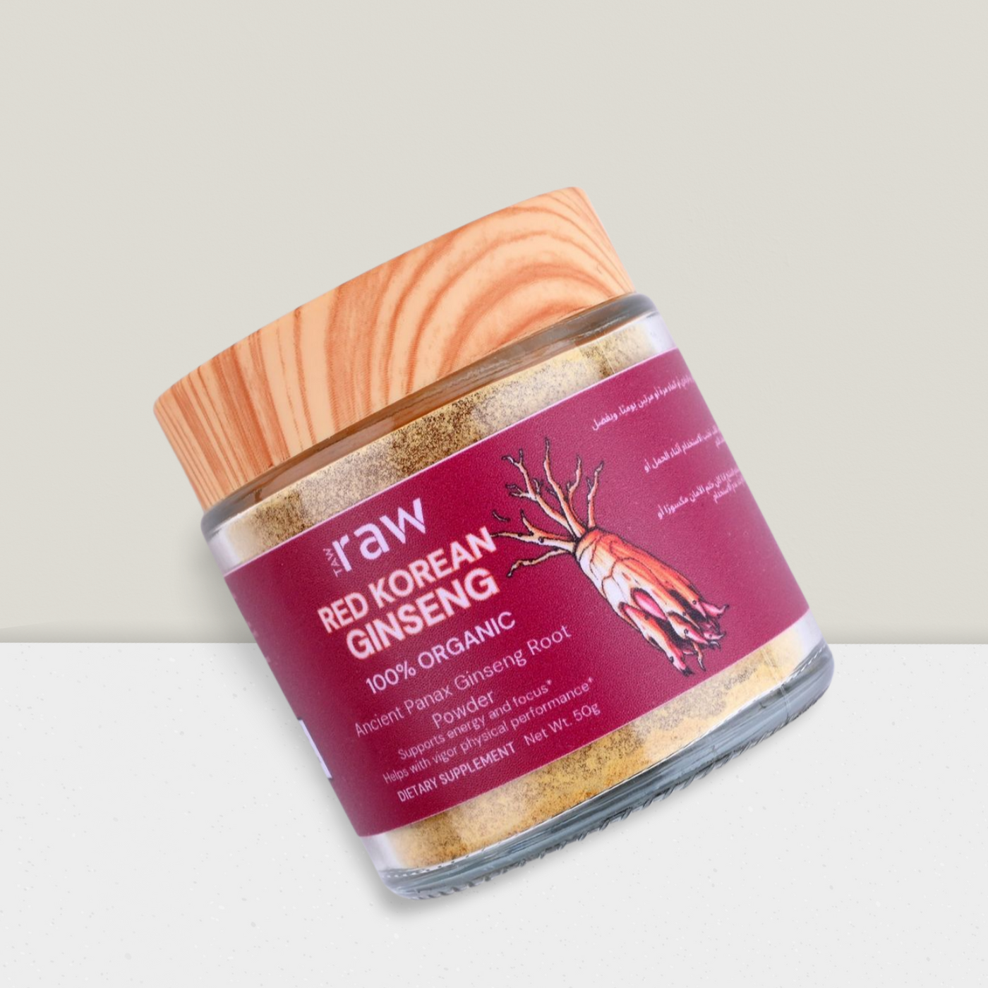 ORGANIC RED KOREAN GINSENG